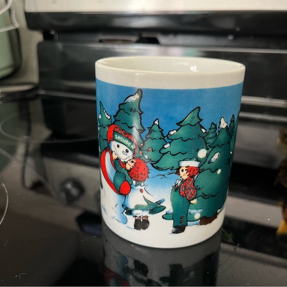 Other - Raggedy Anne & Andy • Snowden & Friends Christmas Mug (1998)‎